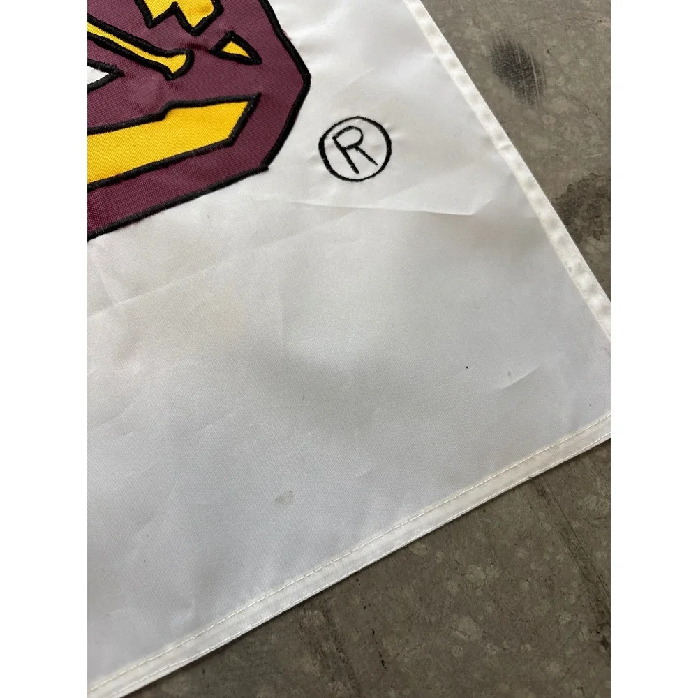 Vintage ASU Arizona State University Sparky Vertical Flag Collegiate 28.5x48